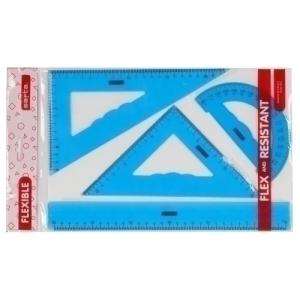EQUIPO DIBUJO SAFTA FLEXIBLE 25 CENTIMET