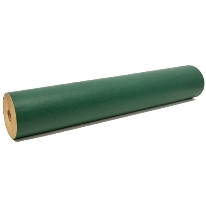 PAPEL EMB.KRAFT BOB.1ª VERDE 62 cm