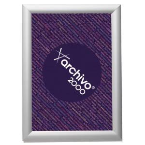 64005 PT expositor para presentaciones Montado en pared Plata, Transparente