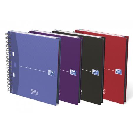 100100314 cuaderno y block A5 Púrpura, Azul, Rojo, Negro 100100314