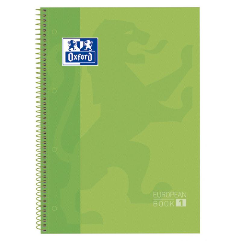 100430199 cuaderno y block Verde A4 100430199 Pack 5 Unid