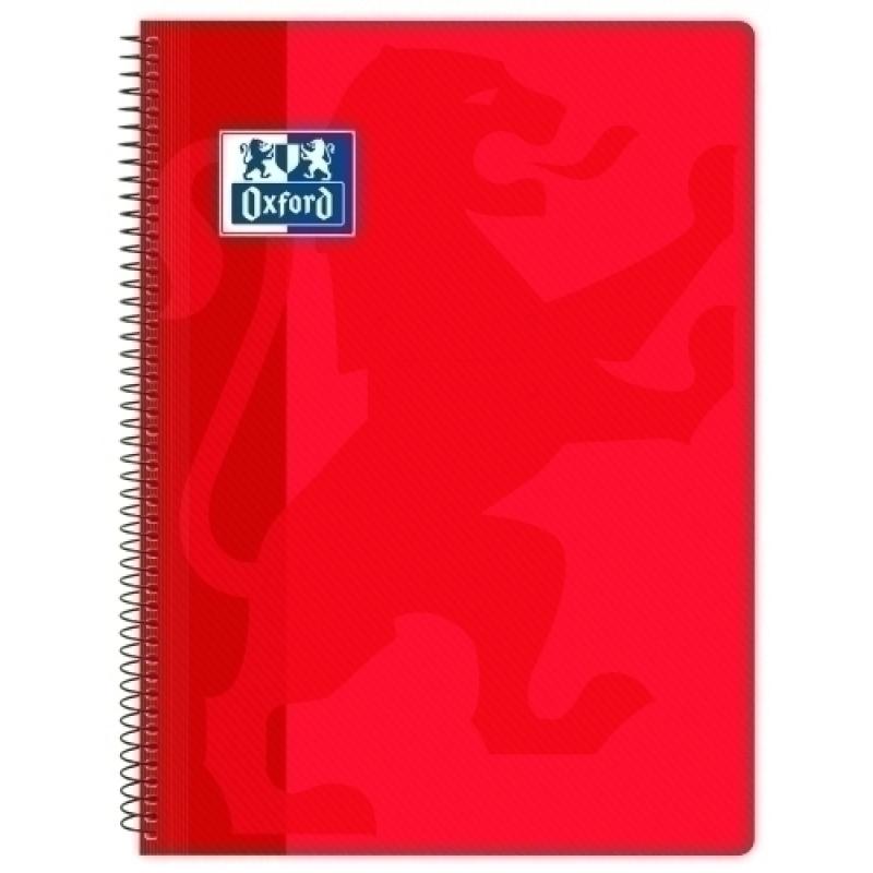 BLOCK OXF.SCH.PP Fº 80h CD.4 ROJO - Pack de 1 unidad 400079660