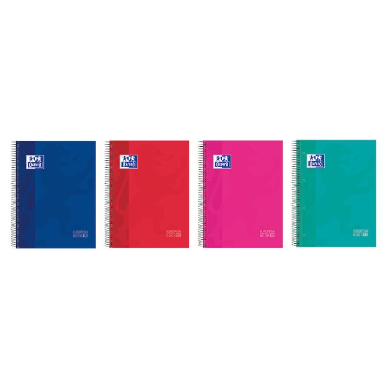 400118931 cuaderno y block A4+ 150 hojas Colores surtidos Pack 5 Unid