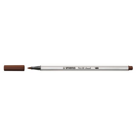 Pen 68 brush rotulador Medio Marrón 10 pieza(s) 568/45
