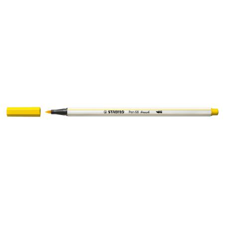 Pen 68 brush rotulador Medio Amarillo 10 pieza(s) 568/44