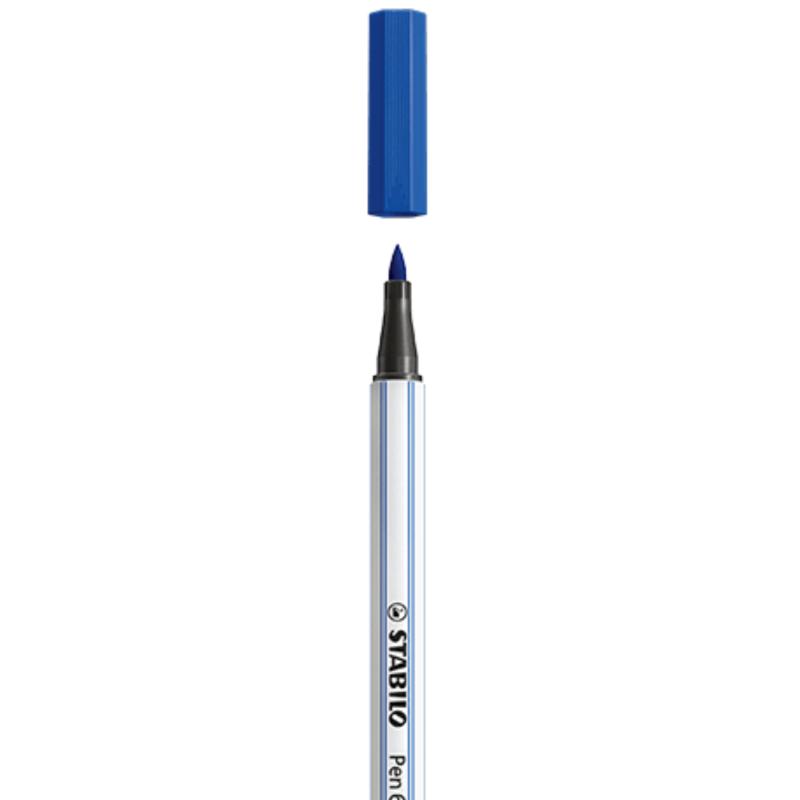 Pen 68 brush rotulador Azul 10 pieza(s) 568/32