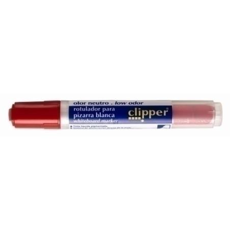 ROTUL.PIZAR.CLIPPER LIQUID ROJO - Pack de 12 unidades - PP0009