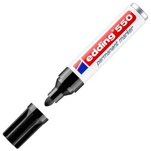 MARCAD. PERM EDDING 550 3-4MM NEGRO - Pack de 10 unidades - 550-001
