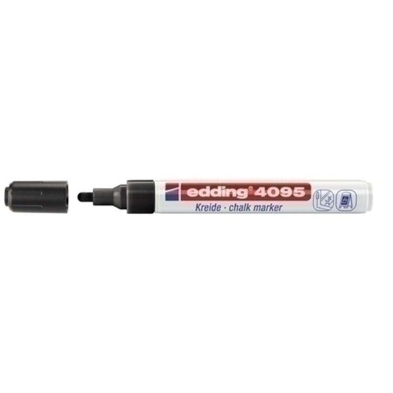 ROTUL.EDDING 4095 TIZA LIQ.NEGRO - Pack de 10 unidades - 409501