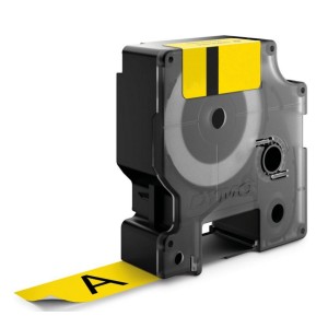 12mm RHINO Coloured Vinyl cinta para impresora de etiquetas D1