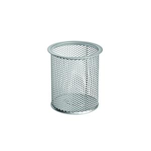 PORTA LAPICES FOROFIS METAL REDON. PLATA