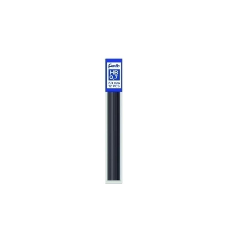 MINAS FOROFIS 0,7 - HB (TUBO de 12)