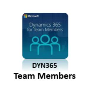 DYNAMICS 365 TEAM MEMBERS
