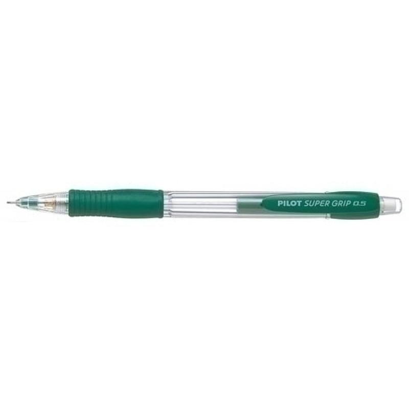 PORTAMINAS PILOT 0.5 MM SUPERGRIP VERDE - Pack de 12 unidades - H-185-SL-G