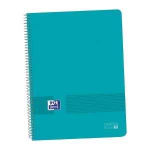 cuaderno y block A4+ 80 hojas Color aguamarina - Pack de 5 unidades - 400149420