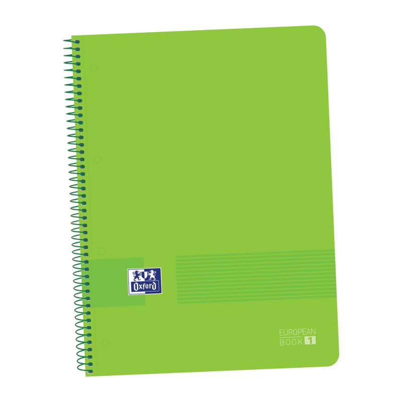 400149421 cuaderno y block A4+ 80 hojas Verde - Pack de 5 unidades - 400149421