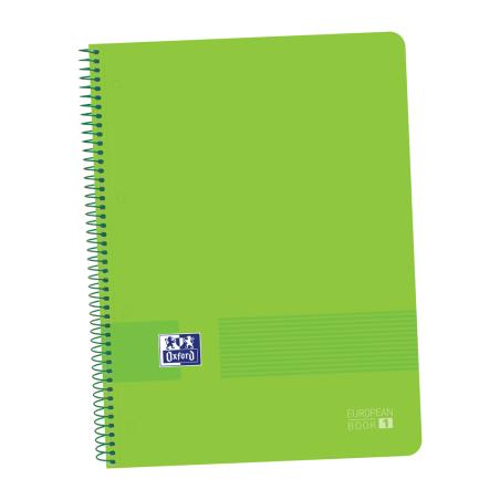 400149421 cuaderno y block A4+ 80 hojas Verde - Pack de 5 unidades - 400149421