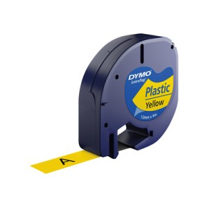 S0721620 cinta para impresora de etiquetas Negro sobre amarillo