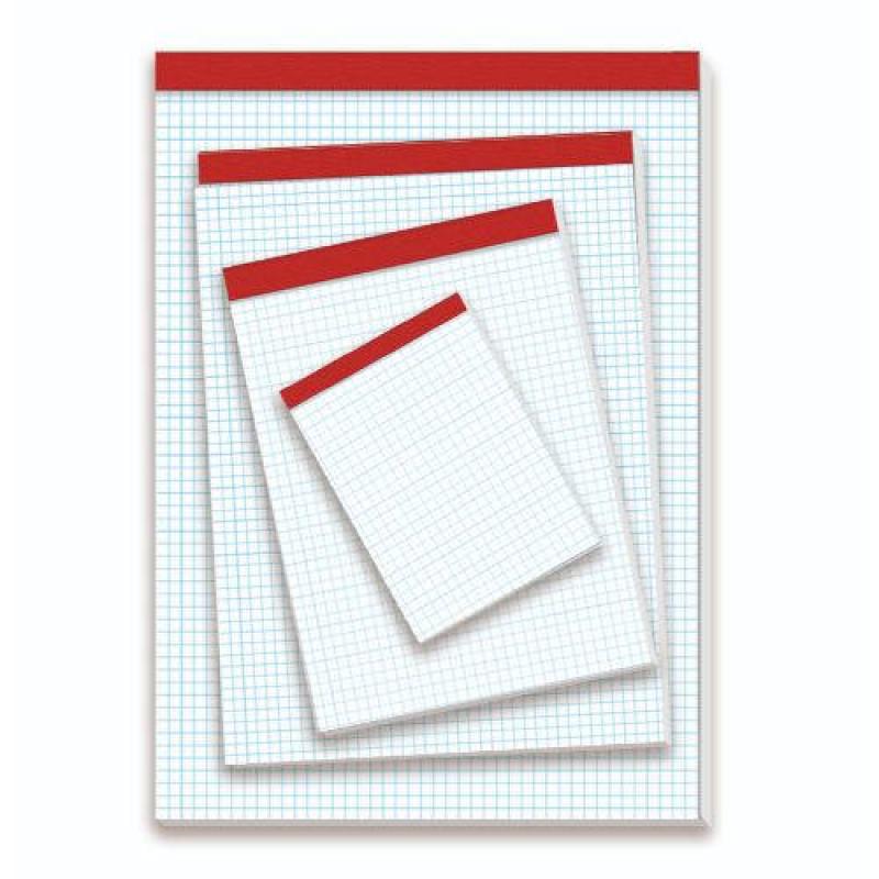 BLOC DE NOTAS SIN TAPA 60 GRS. 4º (155X215MM.) 80 HOJAS LISO PACSA - Pack de 10 Unidades - 18108
