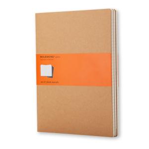 Cahier cuaderno y block 120 hojas Marrón