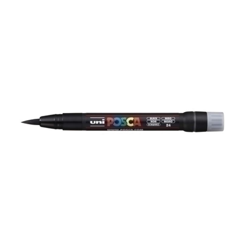 ROTUL.UNI-POSCA PCF-350 PINCEL NEGRO - Pack de 5 unidades - 146662000