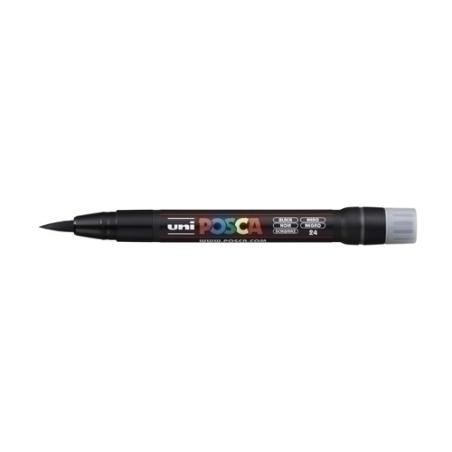 ROTUL.UNI-POSCA PCF-350 PINCEL NEGRO - Pack de 5 unidades - 146662000