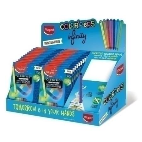 LAPICES COLOR MAPED INFINITY est.12 E.24