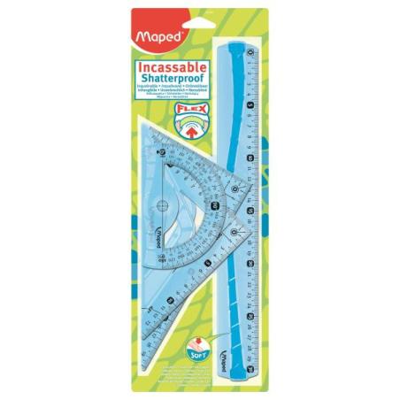 Flex juego de reglas 4 pieza(s) Plástico