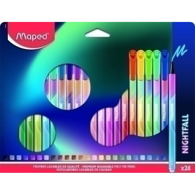 ROTUL.MAPED NIGHTFALL ESTUCHE 24