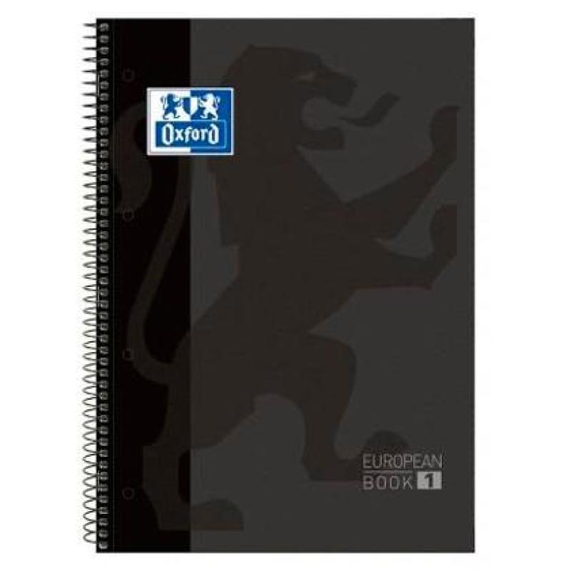 CUAD. OXFORD EBOOK1 A4+ 80H.HZTL NEGRO 400050189