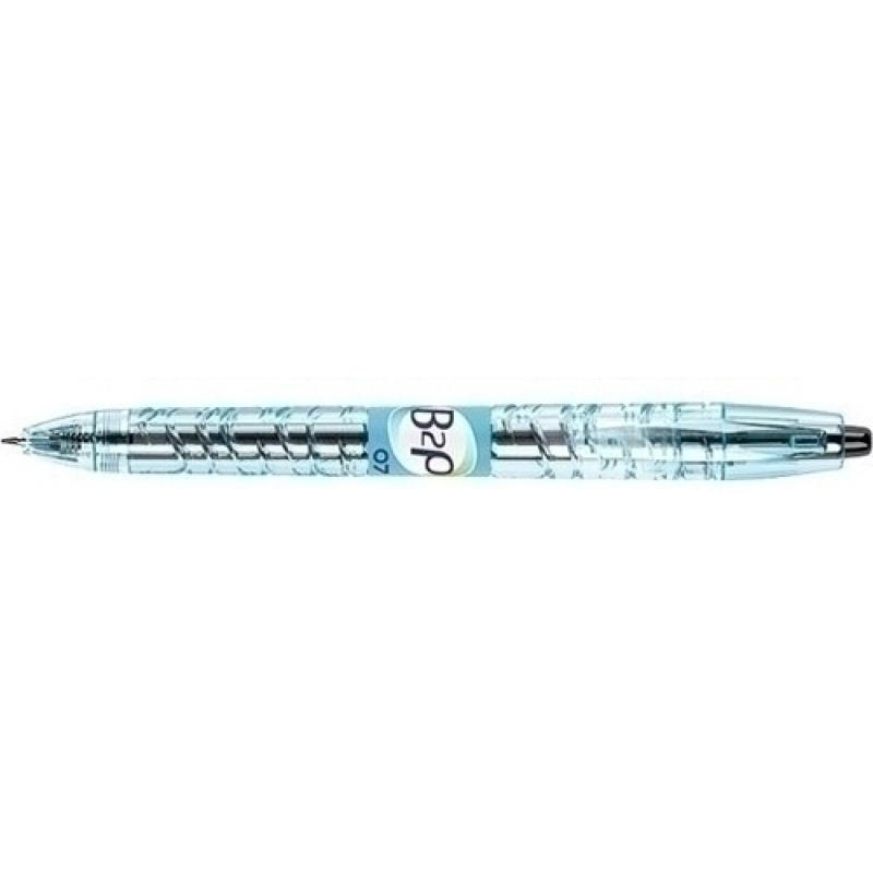 BOLIG.PILOT B2P RETR. 0,7 RECIC.GEL NEGR - Pack de 10 Unidades - BL-B2P-7-B-BG