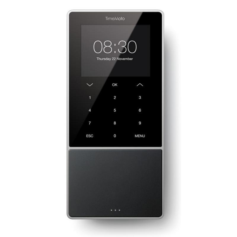 125-0635 sistema de fichaje Negro Contraseña, Tarjeta inteligente Corriente alterna TFT Ethernet