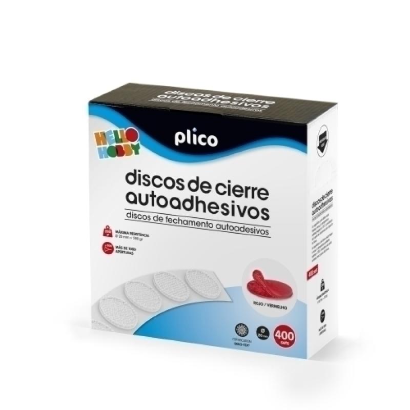 DISCOS CIERRE ADHE.PLICO 20 Ø 400 ROJO DISCOS CIERRE ADHE.PLICO 20 Ø 400 ROJO