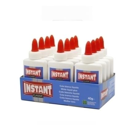 COLA BLANCA INSTANT ECO 40g - Pack de 12 unidades