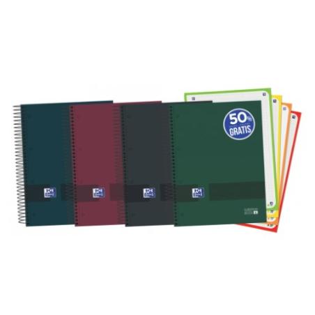 400159033 cuaderno y block A5+ 120 hojas Colores surtidos
