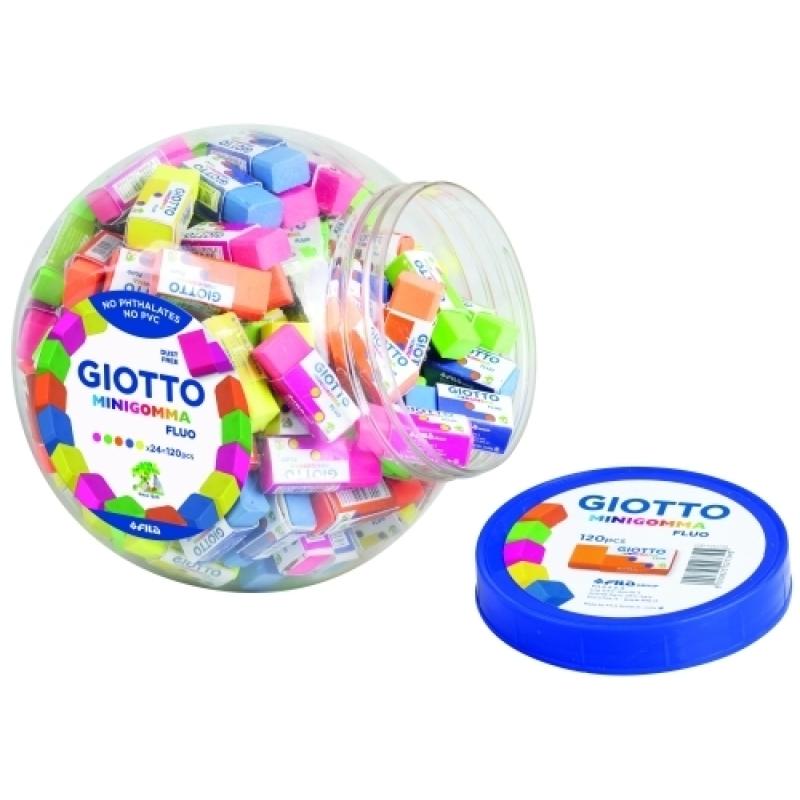 GOMA BORRAR GIOTTO GOMMA FLUO EXP.120