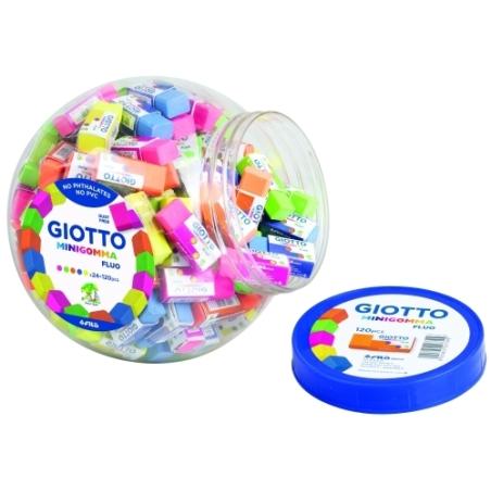 GOMA BORRAR GIOTTO GOMMA FLUO EXP.120