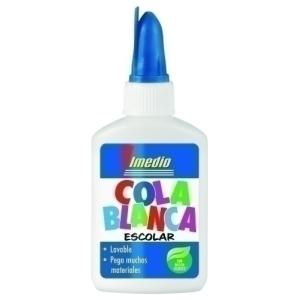 COLA BLANCA IMEDIO ESCOLAR 40 Gr - Pack de 12 unidades