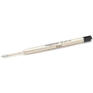 RECAMBIO INOXCROM BOLIGRAFO M MET. NEGRO - Pack de 25 unidades
