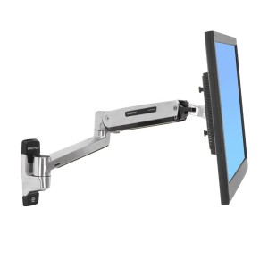 LX Sit-Stand Wall Mount LCD Arm 106,7 cm (42") Acero inoxidable Pared