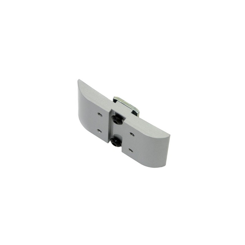 T-Slot Bracket Gris Aluminio