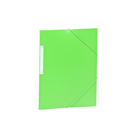 2033K15 carpeta Cartón, Polipropileno (PP) Verde A4 - Pack 10 Unidades