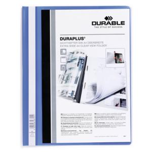 DURAPLUS archivador Azul, Transparente 257906 - 25 Unidades