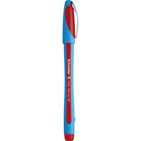 Slider Memo XB Rojo Bolígrafo Extra-grueso 150202 - Pack de 10 unidades