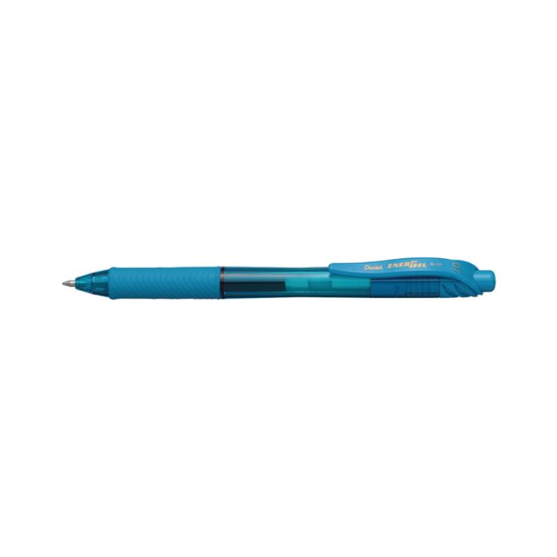 EnerGel X Bolígrafo retráctil con clip Azul - Pack 12 Unidades - BL107-SX EnerGel X Bolígrafo retráctil con clip Azul - Pack 12 Unidades - BL107-SX