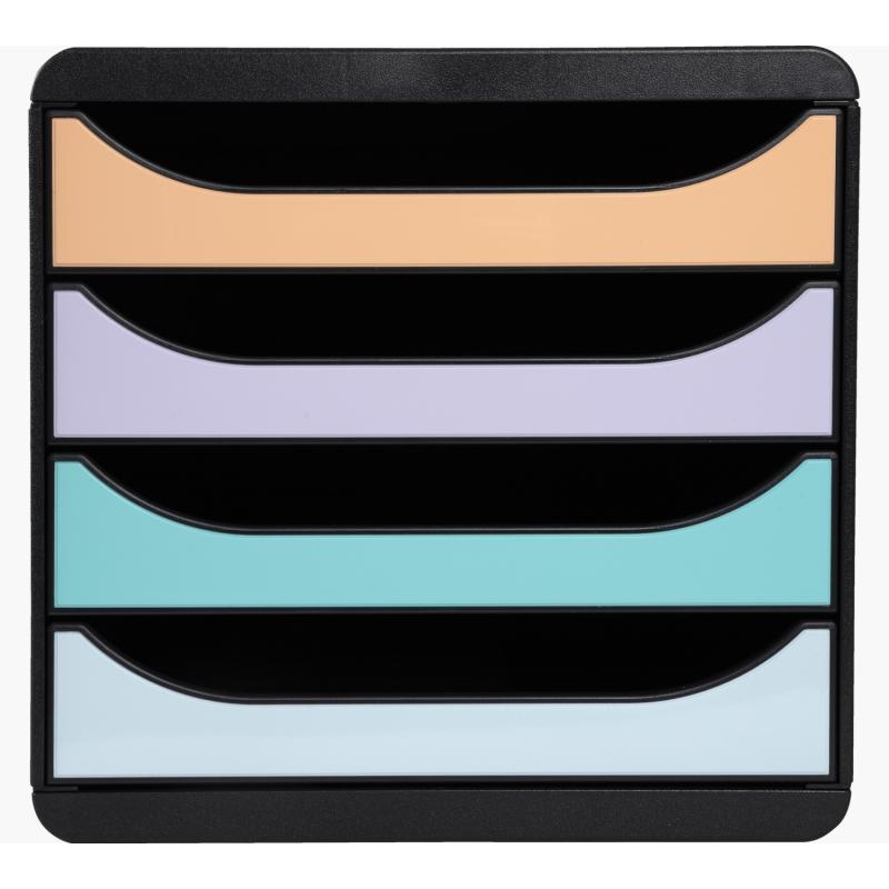 3104296D archivador organizador Plástico Beige, Negro, Verde, Gris, Rosa