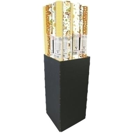 PAP.REGALO RL.CLAIREF.0,7x2 KRAFT SAF.(3