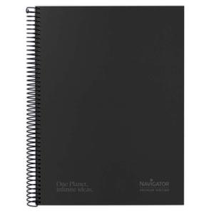 CUAD NAVIGATOR A4+ 80H 80GR 5X5 NEGRO