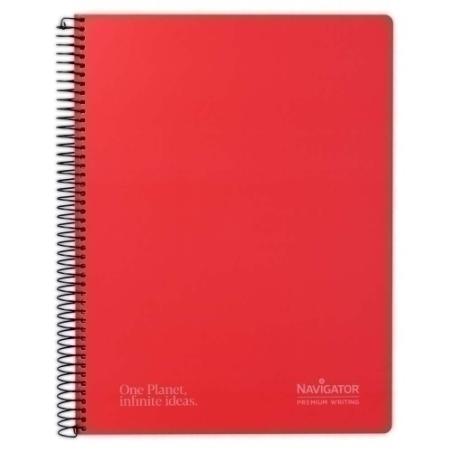 CUAD NAVIGATOR A4 80H 80GR 4X4 ROJO