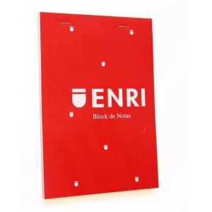 100101102 cuaderno y block A6 80 hojas Rojo - 1 Unidad